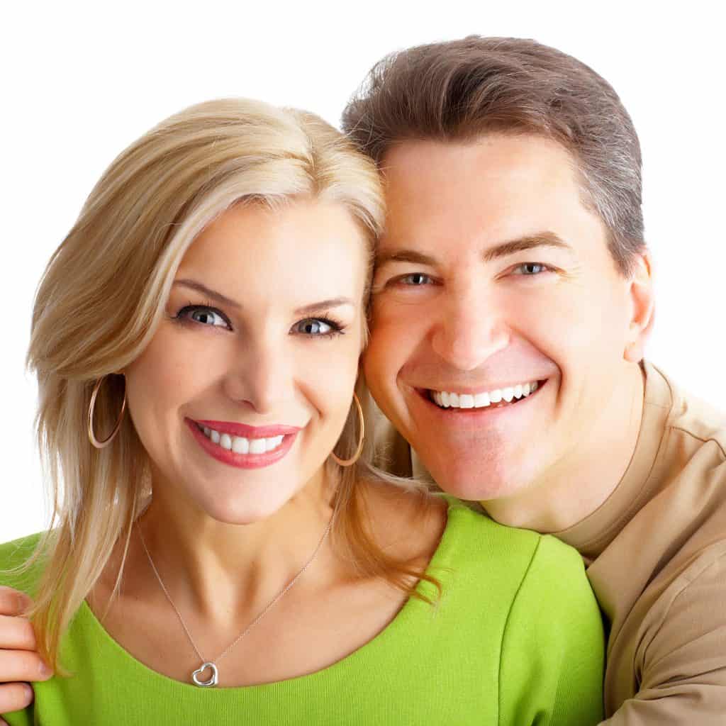 Couple after cosmetic dentistry